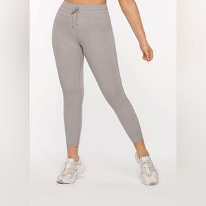 Lorna Jane Glory Ankle Biter Leggings - Concrete Grey - Size XS